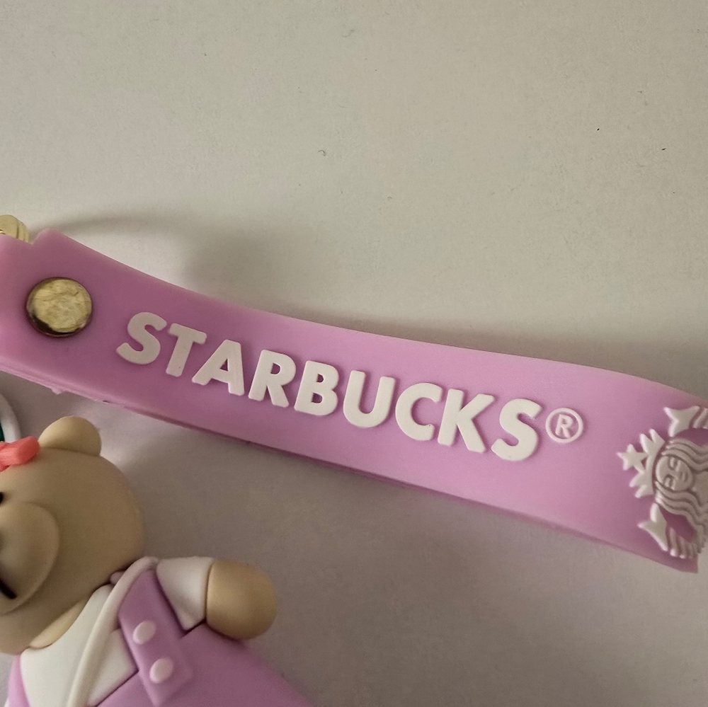 Starbucks Bear Keychain - Picture 3 of 4